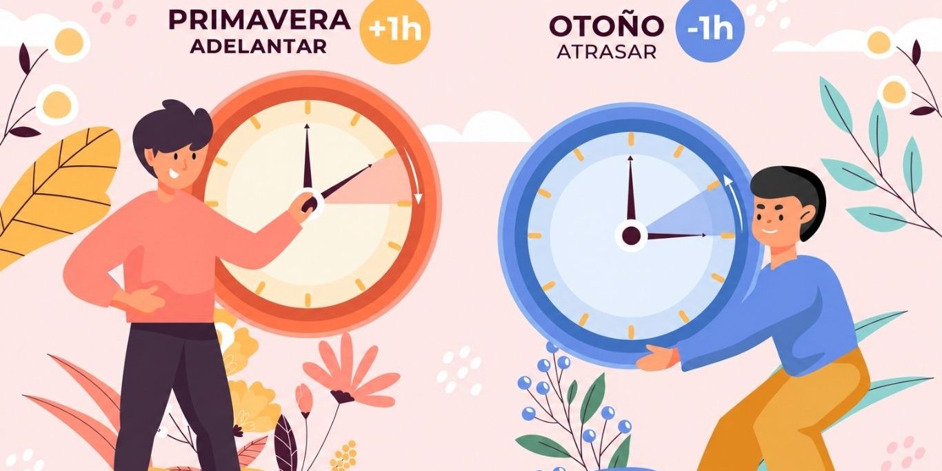 Cambio de hora y ahorro en la luz